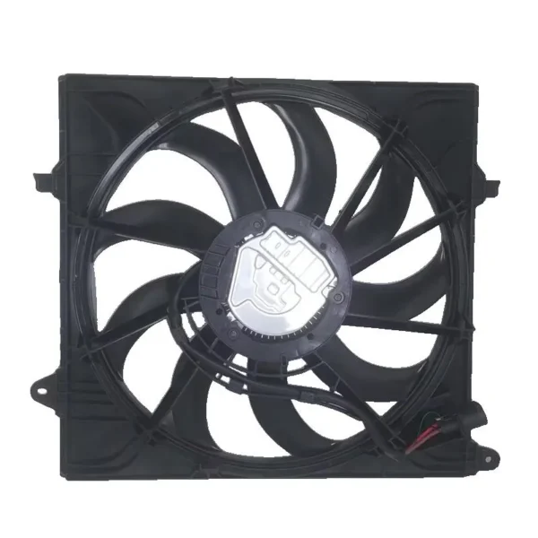 Yoonshan Radiator Fan for HYUNDAI SANTA FE 2.0L (2019-2020) Back_View(OE:25380-S1000,HY3115163)
