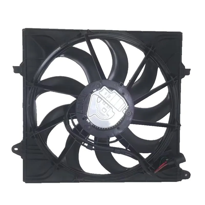 Yoonshan Radiator Fan for HYUNDAI SANTA FE 2.0L (2019-2020) Back_View(OE:25380-S1000,HY3115163)