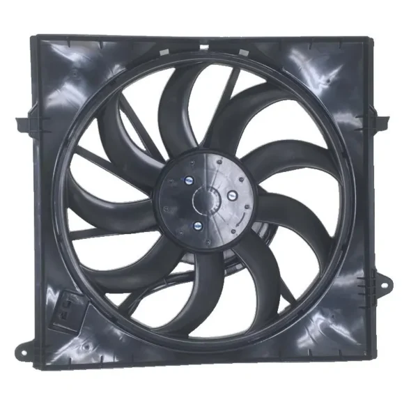 Yoonshan Radiator Fan for HYUNDAI SANTA FE 2.0L (2019-2020) Front_View(OE:25380-S1000,HY3115163)