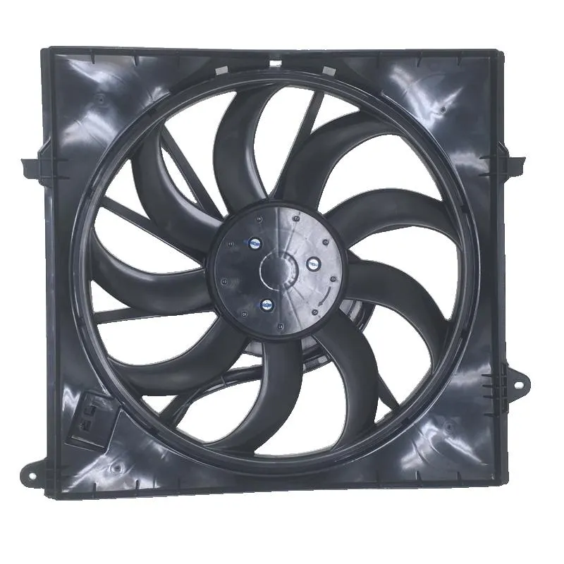 Yoonshan Radiator Fan for HYUNDAI SANTA FE 2.0L (2019-2020) Front_View(OE:25380-S1000,HY3115163)