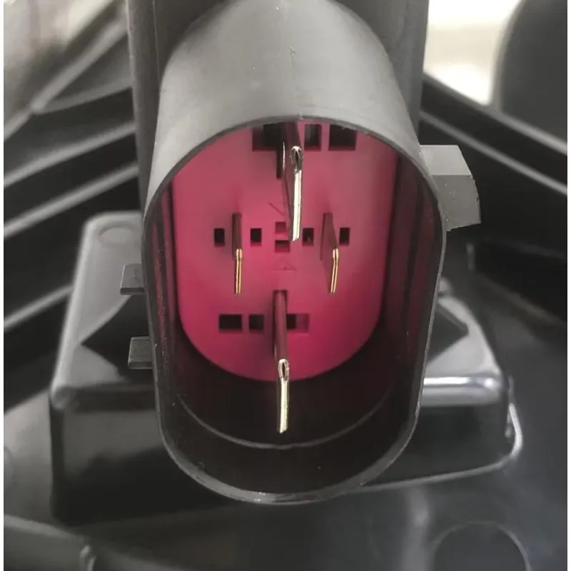 Yoonshan Radiator Fan for HYUNDAI SANTA FE 2.0L (2019-2020) Plug_Detail(OE:25380-S1000,HY3115163)