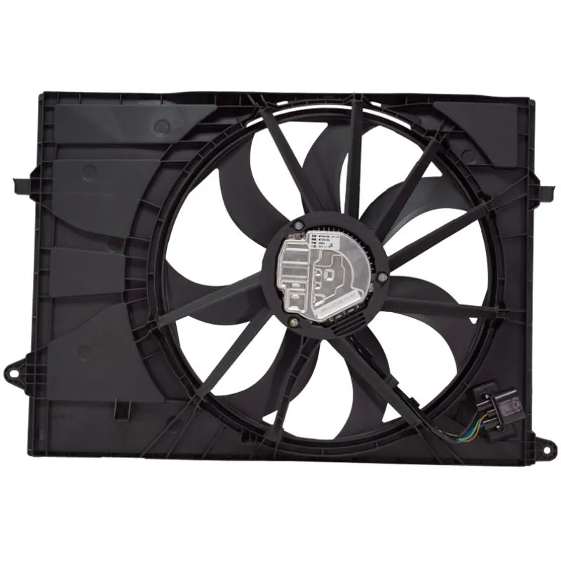 Yoonshan Radiator Fan for HYUNDAI SANTA FE 2.4L (2019-2020) Back_View(OE:25380-S1300,HY3115164)