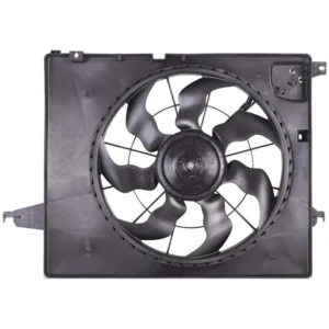Yoonshan Radiator Fan for HYUNDAI SANTA FE 2.4L 3.5L (2013-) Front_View(OE:25380-2W800,25380-B8800,25380-4Z000)