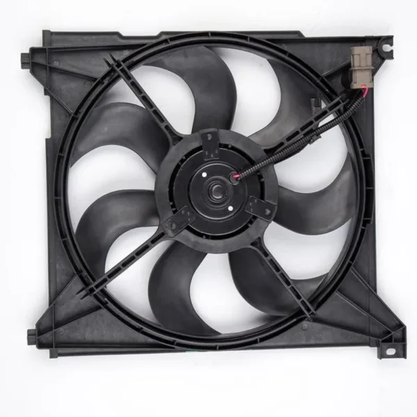 Yoonshan Radiator Fan for HYUNDAI SANTA FE without A/C Back_View(OE:25388-26200)