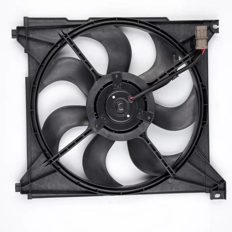 Yoonshan Radiator Fan for HYUNDAI SANTA FE without A/C Back_View(OE:25388-26200)