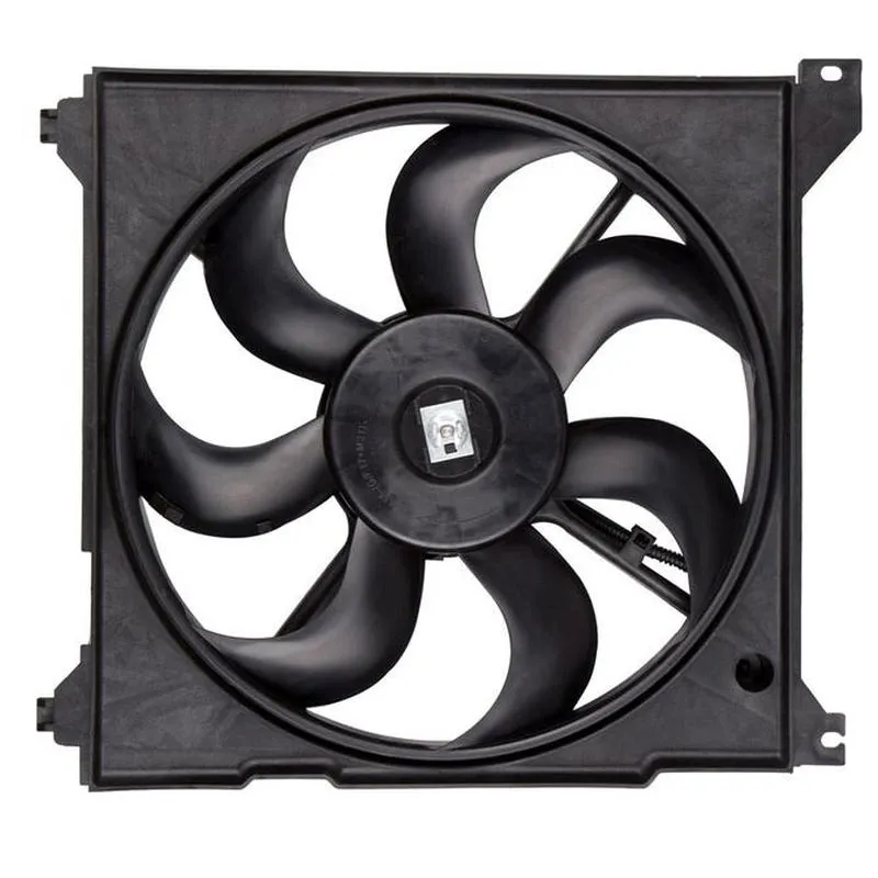 Yoonshan Radiator Fan for HYUNDAI SANTA FE without A/C Front_View(OE:25388-26200)
