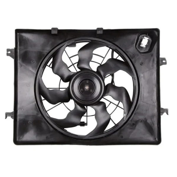 Yoonshan Radiator Fan for HYUNDAI SONATA-8 2.4L (2011-2013) Front_View(OE:25380-1R470,25380-3R470,25380-3R175,25380-3R170)
