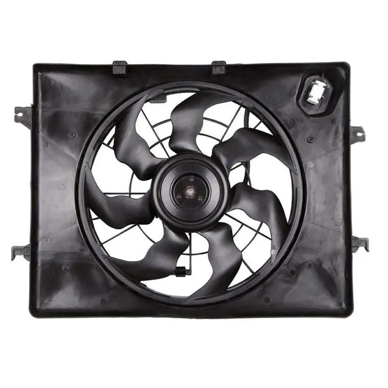 Yoonshan Radiator Fan for HYUNDAI SONATA-8 2.4L (2011-2013) Front_View(OE:25380-1R470,25380-3R470,25380-3R175,25380-3R170)