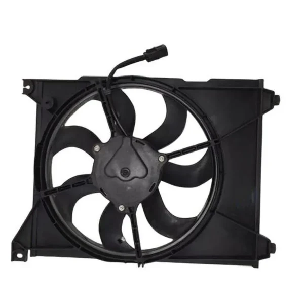 Yoonshan Radiator Fan for HYUNDAI SONATA 2.7L vice fan (1999) Back_View(OE:97730-38000,97731-38000,97730-38100,97730-3A180,97735-38000,97730-09120)