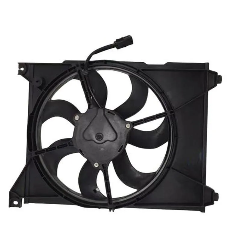 Yoonshan Radiator Fan for HYUNDAI SONATA 2.7L vice fan (1999) Back_View(OE:97730-38000,97731-38000,97730-38100,97730-3A180,97735-38000,97730-09120)