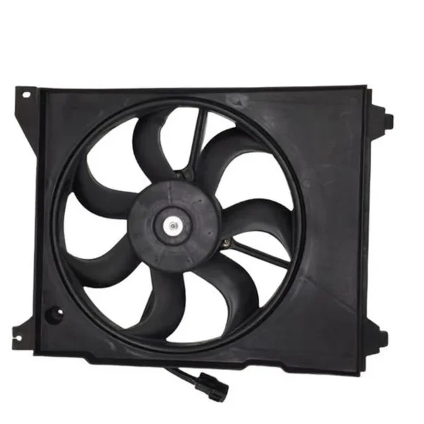 Yoonshan Radiator Fan for HYUNDAI SONATA 2.7L vice fan (1999) Front_View(OE:97730-38000,97731-38000,97730-38100,97730-3A180,97735-38000,97730-09120)