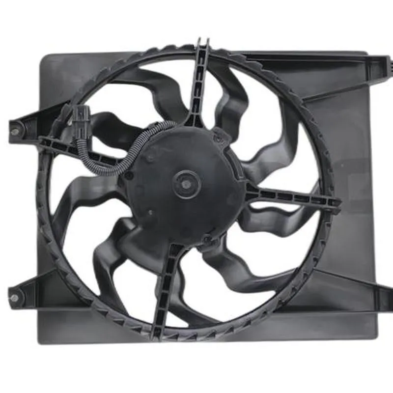 Yoonshan Radiator Fan for HYUNDAI SantaFe Air-conditioning Fan (2007-2009) Back_View(OE:97730-2B000,97730-2B100,97730-2B200)