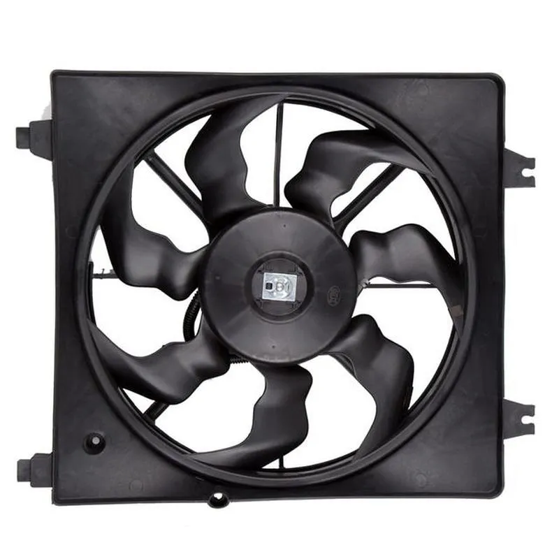 Yoonshan Radiator Fan for HYUNDAI SantaFe Water Tank Fan (2007-2009) Front_View(OE:25380-2B100,25380-2B000,620-703)