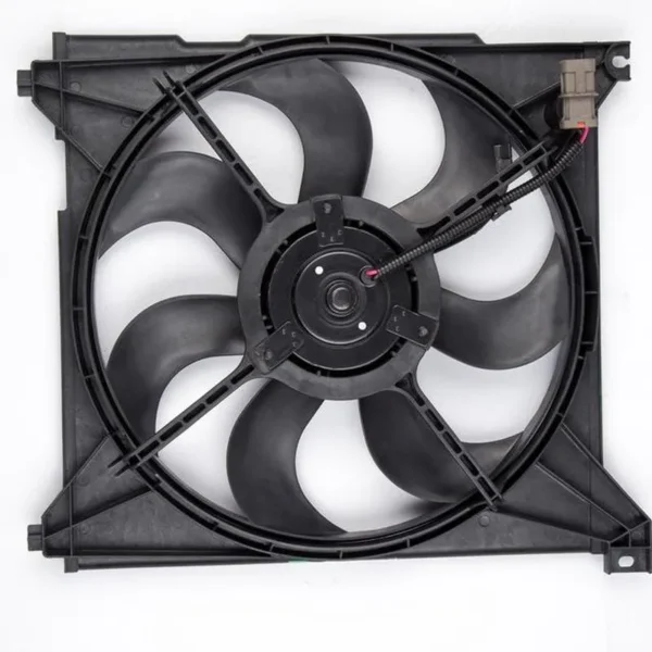 Yoonshan Radiator Fan for HYUNDAI Santa Fe main fan (2005) Back_View(OE:25380-26000,25380-26100)