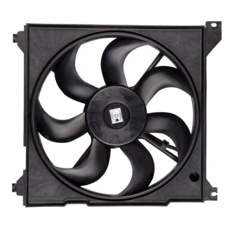 Yoonshan Radiator Fan for HYUNDAI Santa Fe main fan (2005) Front_View(OE:25380-26000,25380-26100)