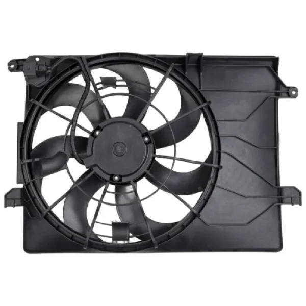 Yoonshan Radiator Fan for HYUNDAI TUCSON Back_View(OE:25380-4T000,25380-47000,25380-2S500,25380-2Y500,25380-30000)