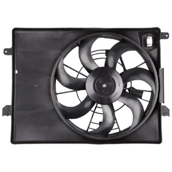 Yoonshan Radiator Fan for HYUNDAI TUCSON Front_View(OE:25380-4T000,25380-47000,25380-2S500,25380-2Y500,25380-30000)