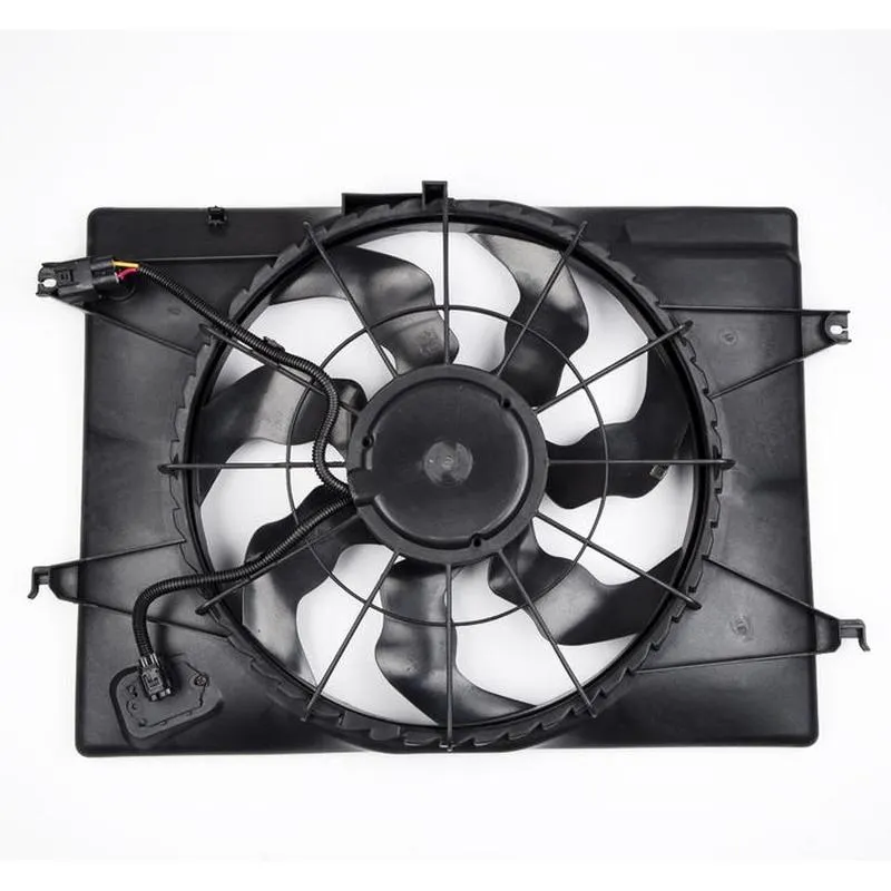 Yoonshan Radiator Fan for HYUNDAI TUCSON 2.0L (2004) Back_View(OE:25380-0L250,25380-2E010,25380-2E000,25380-2E250)