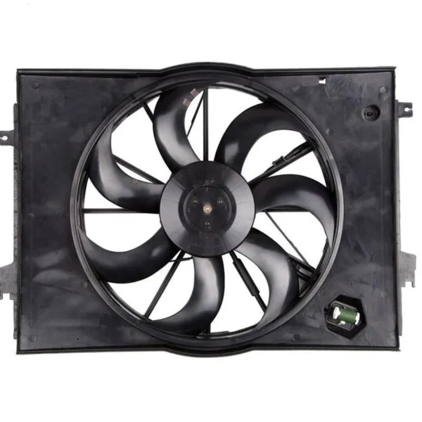 Yoonshan Radiator Fan for HYUNDAI TUCSON 2.0L IMPORT Front_View(OE:25380-2E250,25380-1F251)