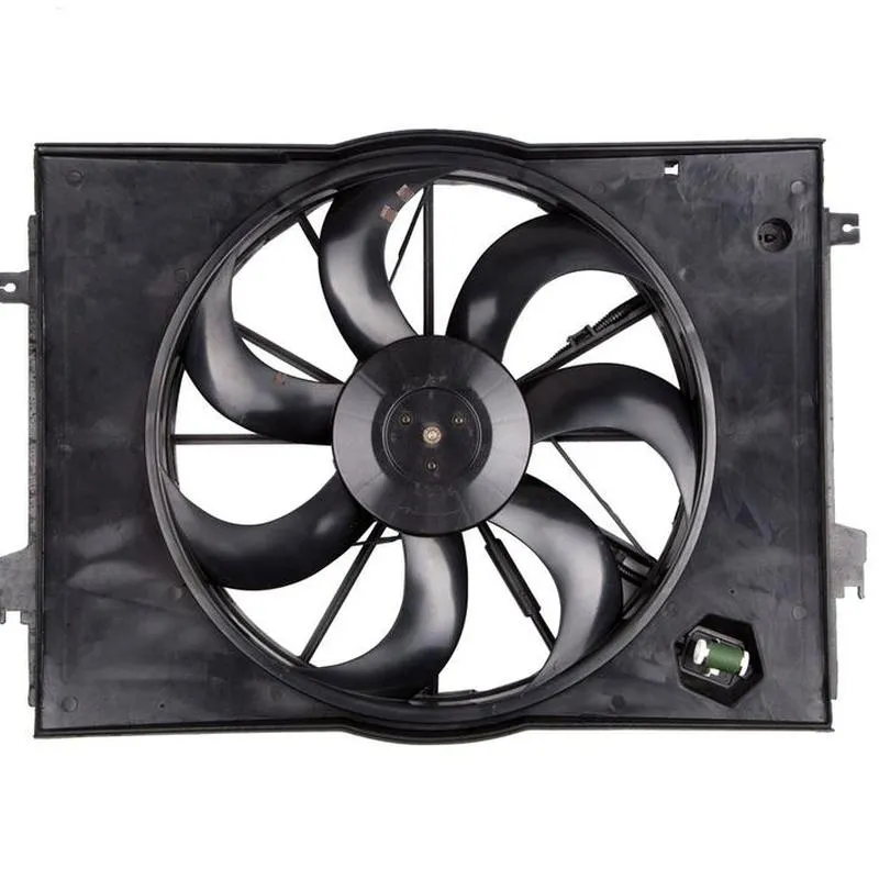 Yoonshan Radiator Fan for HYUNDAI TUCSON 2.0L IMPORT Front_View(OE:25380-2E250,25380-1F251)
