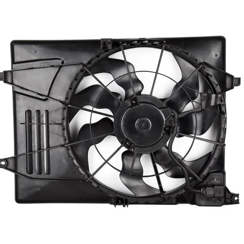 Yoonshan Radiator Fan for HYUNDAI TUCSON 2.0T (2015-2018) Back_View(OE:25380-F8500,25380-D7600)