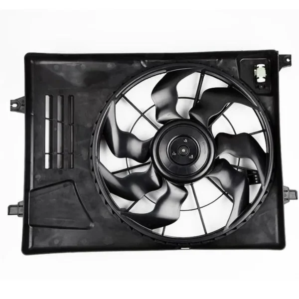 Yoonshan Radiator Fan for HYUNDAI TUCSON 2.0T (2015-2018) Front_View(OE:25380-F8500,25380-D7600)