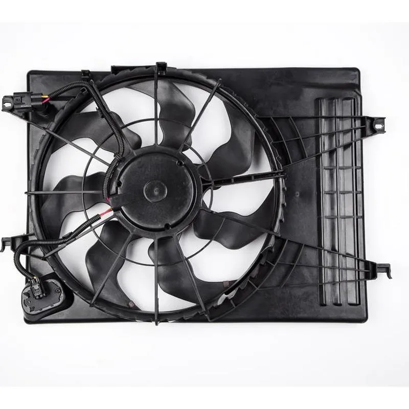 Yoonshan Radiator Fan for HYUNDAI TUCSON 2.7L Back_View(OE:25380-2E100,25380-0L380)
