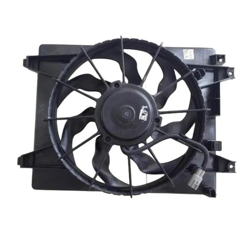 Yoonshan Radiator Fan for HYUNDAI VERACRUZ 3.8L Air-conditioning fan Back_View(OE:97730-3J300,97730-3J100,97730-3J000)
