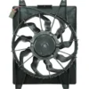 Yoonshan Radiator Fan for HYUNDAI VERACRUZ 3.8L WATER TANK FAN Back_View(OE:25380-3J300,25380-3J000)