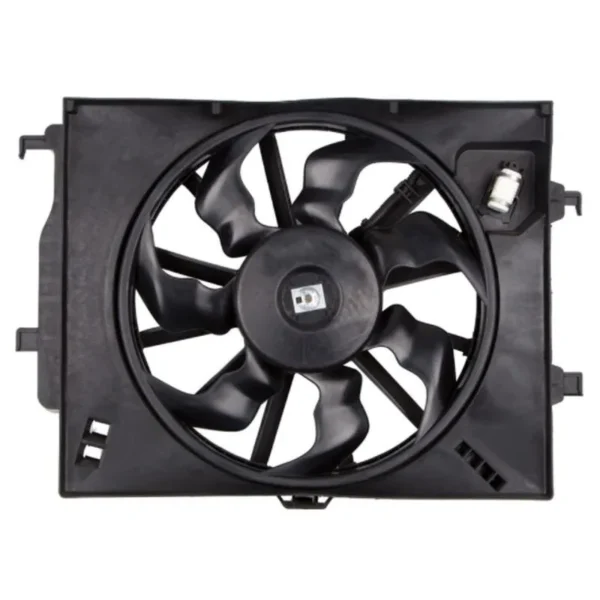 Yoonshan Radiator Fan for HYUNDAI VERNA (2011) Front_View(OE:25380-0U050,25380-1J500,25380-0V000,25380-4P550)