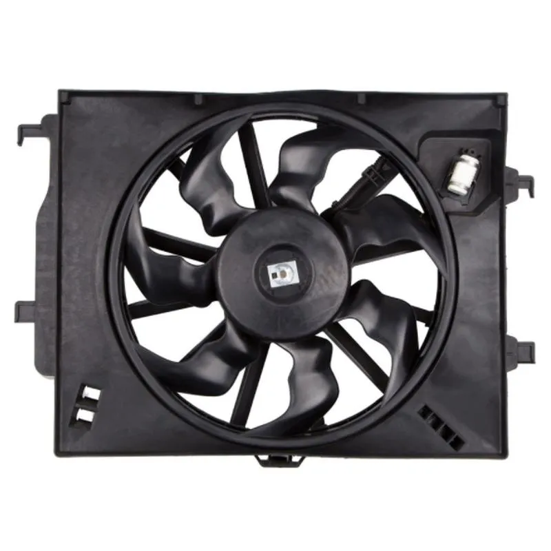 Yoonshan Radiator Fan for HYUNDAI VERNA (2011) Front_View(OE:25380-0U050,25380-1J500,25380-0V000,25380-4P550)