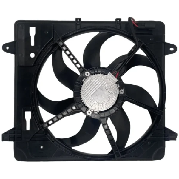 Yoonshan Radiator Fan for JEEP WRANGLER 3.6L (2012-2016) Back_View(OE:6010277,68143894AB,624080,621-601)