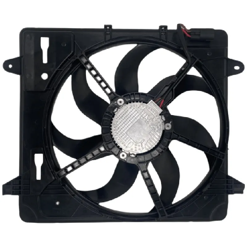 Yoonshan Radiator Fan for JEEP WRANGLER 3.6L (2012-2016) Back_View(OE:6010277,68143894AB,624080,621-601)
