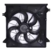 Yoonshan Radiator Fan for KIA BORREGO Back_View(OE:25380-2J100,CF16050,FA70957,621-435)