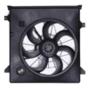 Yoonshan Radiator Fan for KIA BORREGO Front_View(OE:25380-2J100,CF16050,FA70957,621-435)