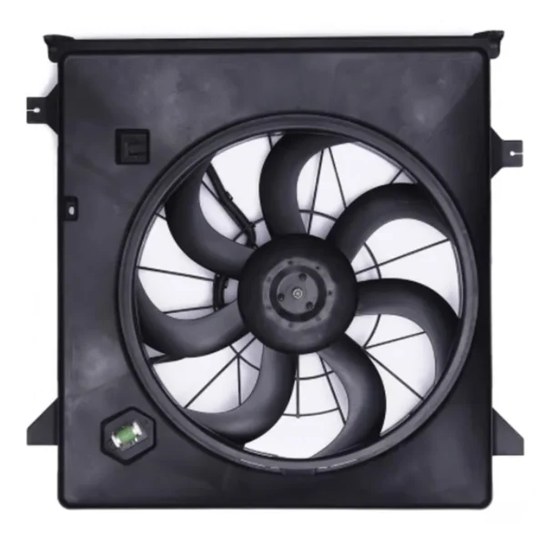 Yoonshan Radiator Fan for KIA BORREGO Front_View(OE:25380-2J100,CF16050,FA70957,621-435)
