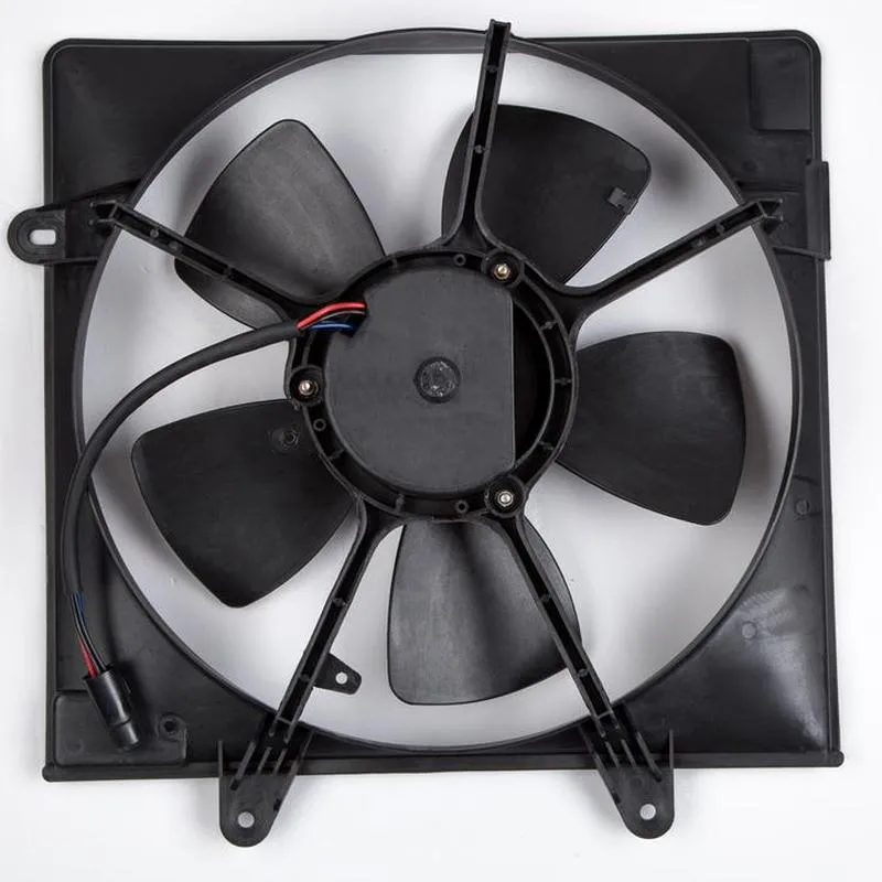 Yoonshan Radiator Fan for KIA CARNIVAL 2.5L main fan Back_View(OE:OK55215025B,OK55215025A,CA003860)