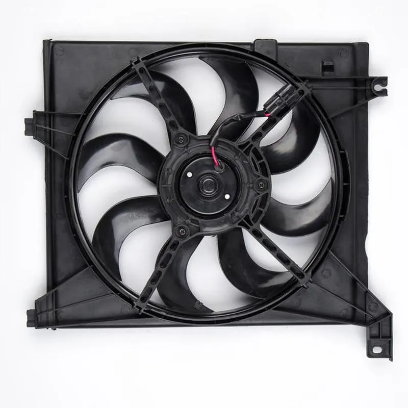 Yoonshan Radiator Fan for KIA CERATO main fan (2003) Back_View(OE:25380-0S000,25380-2F000)