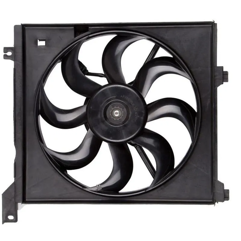 Yoonshan Radiator Fan for KIA CERATO main fan (2003) Front_View(OE:25380-0S000,25380-2F000)