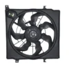 Yoonshan Radiator Fan for KIA OPTIMA (2011-2013) Front_View(OE:25350-3Q280,25380-3Q280,35386-3R170,620-864)