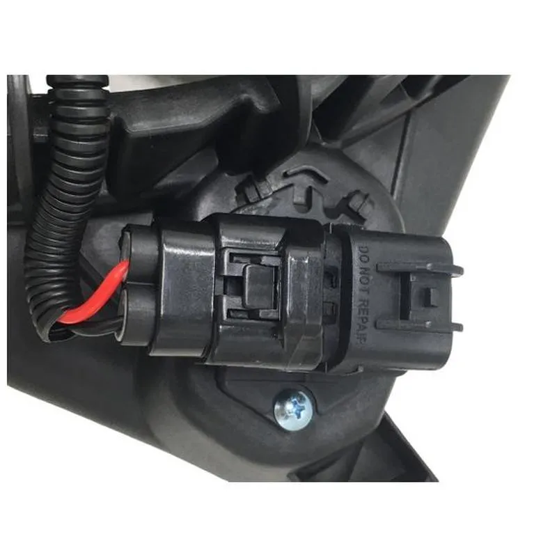 Yoonshan Radiator Fan for KIA OPTIMA (2011-2013) Wire_Harness_Closeup(OE:25350-3Q280,25380-3Q280,35386-3R170,620-864)