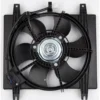 Yoonshan Radiator Fan for KIA PRIDE (2008) Back_View(OE:SM22715150)