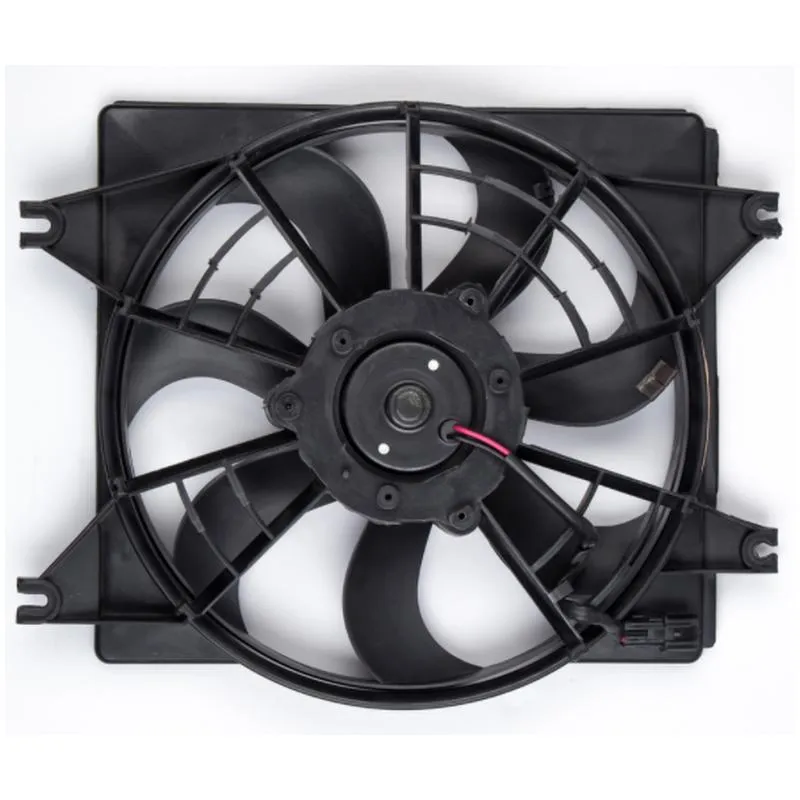 Yoonshan Radiator Fan for KIA Pride vice fan Back_View(OE:97730-22500,97730-22550,97730-22010,97730-22080,97730-22000)