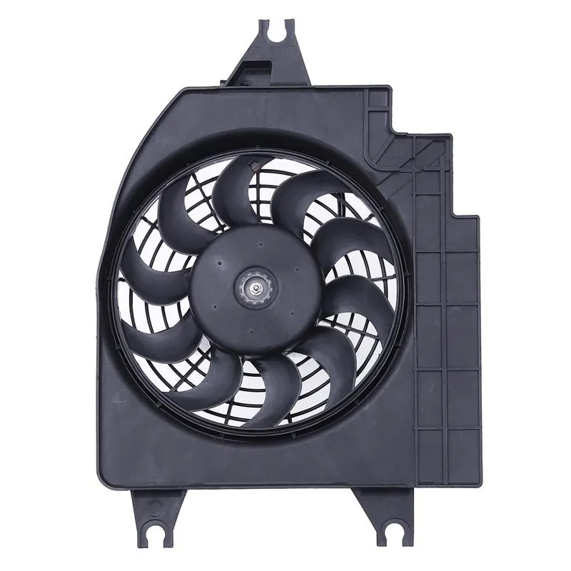 Yoonshan Radiator Fan for KIA RIO 1.3L/1.5L (2003-2005) Front_View(OE:97730-FD100,97730-FD000,0K30C-61-710D)