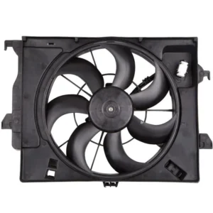 Yoonshan Radiator Fan for KIA RIO (2012-2017) Front_View(OE:25380-1R050,25380-1R390,25380-1W152,25380-1W612,25350-1W050,25350-1W052,25350-1R050,25386-1R140,25386-1R200)