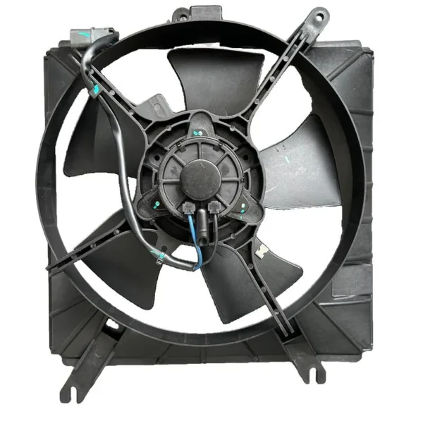 Yoonshan Radiator Fan for KIA RIO water tank fan (2001) Back_View(OE:0K30B-15-025B,25380-FD100,25380-FD000,0K30C-15-025C,0K30B-15-025C)