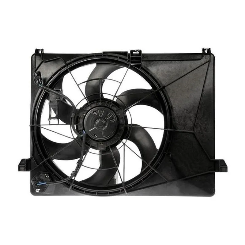 Yoonshan Radiator Fan for KIA RONDO 2.4L/2.7L (2007-2012) Back_View(OE:25380-1D300,FA70523,CF16034,621-235)