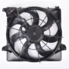 Yoonshan Radiator Fan for KIA SORENTO 2.2L DIESEL (2009-2015) Back_View(OE:25380-2P000,25380-2P200)