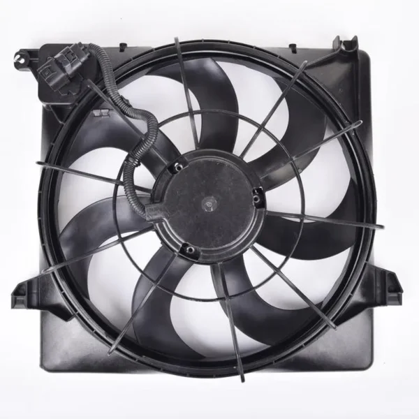 Yoonshan Radiator Fan for KIA SORENTO 2.2L DIESEL (2009-2015) Back_View(OE:25380-2P000,25380-2P200)