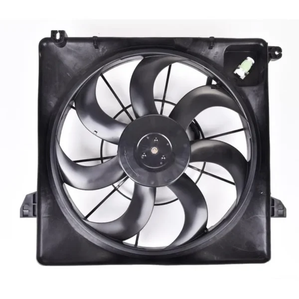 Yoonshan Radiator Fan for KIA SORENTO 2.2L DIESEL (2009-2015) Front_View(OE:25380-2P000,25380-2P200)